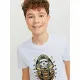 Child's Short Sleeve T-Shirt Jack & Jones Jorheavens White