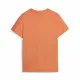 Camiseta de Manga Corta Infantil Puma Ess Block Negro Naranja