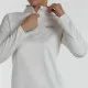 Camiseta de Manga Larga Mujer +8000 Pagoeta Blanco