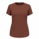 Camiseta de Manga Corta Mujer Odlo Essential 365 Marrón