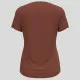 Camiseta de Manga Corta Mujer Odlo Essential 365 Marrón