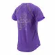 Camiseta de Manga Corta Mujer New Balance Valencia Marathon Morado