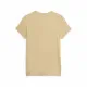 Camiseta de Manga Corta Mujer Puma Ess Logo Beige