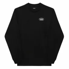 Sudadera sin Capucha Hombre Vans Skoval Negro