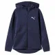 Men’s Zipped Hoodie Puma Evostripe Full-Zip Navy Blue