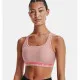 Sports Bra Under Armour  Crossback Mid Pink