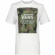 Camiseta de Manga Corta Hombre Vans Camo Check Blanco