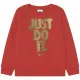 Sudadera sin Capucha Niño Nike Gifting Rojo
