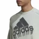 Sudadera sin Capucha Unisex Adidas Essentials Brand Love Turquesa