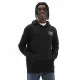 Sudadera con Capucha Hombre Vans Global Stack Negro