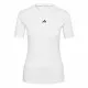 Camiseta de Manga Corta Mujer Adidas Techfit Training Blanco
