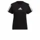 Camiseta de Manga Corta Mujer Adidas TC Negro