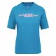 Camiseta de Manga Corta Mujer Vans Funnier Times Azul