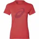 Camiseta de Manga Corta Mujer Asics SS Graphic Rojo