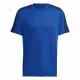 Men’s Short Sleeve T-Shirt Adidas Aeroready Designed To Move Blue