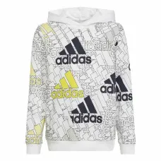 Unisex Hoodie Adidas Brand Love White