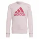 Sudadera sin Capucha Niña Adidas Essentials Rosa claro