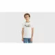 Camiseta Levi's Camo Poster Logo Bright 60732 Blanco
