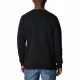 Sudadera sin Capucha Hombre Columbia Logo Fleece Crew Negro