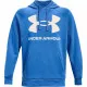 Sudadera con Capucha Hombre Under Armour Rival Big Logo Azul
