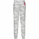 Pantalón Largo Deportivo Calvin Klein Printed Mujer Blanco