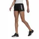 Pantalones Cortos Deportivos para Mujer Adidas Essentials Slim Negro
