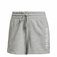 Sports Shorts for Women Adidas Essentials Slim Logo Grey
