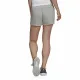 Pantalones Cortos Deportivos para Mujer Adidas Essentials Slim Logo Gris