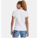 Camiseta de Manga Corta Mujer Under Armour Graphic Blanco