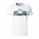 Camiseta de Manga Corta Infantil Kappa Eryx  Blanco
