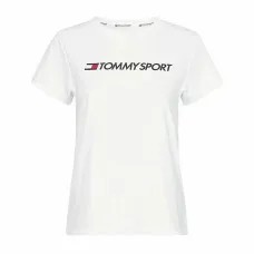 Camiseta de Manga Corta Hombre Tommy Hilfiger Logo Chest Blanco