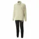 Conjunto Deportivo para Adultos Puma Clean Sweat Suit Tr Beige