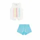 Conjunto Deportivo para Niños Champion Blanco 2 Piezas