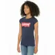 Camiseta de Manga Corta Infantil Levi's Batwing Azul oscuro