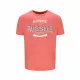 Men’s Short Sleeve T-Shirt Russell Athletic Amt A30081 Orange Coral
