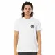Camiseta de Manga Corta Rip Curl Wettie Essential Blanco Hombre
