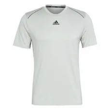 Camiseta de Manga Corta Hombre Adidas Hiit Verde Claro