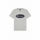 Men’s Short Sleeve T-Shirt Champion Crewneck Grey