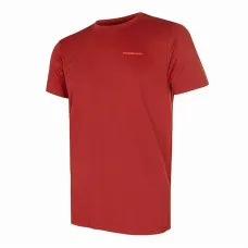 Camiseta de Manga Corta Hombre Trangoworld Ovre Rojo