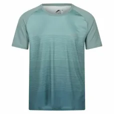 Camiseta de Manga Corta Hombre Regatta Pinmor Aguamarina