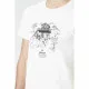 Camiseta Picture  DS Surf Cabin Natural Blanco