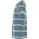Camiseta Rip Curl Surf Revival Stripe Aguamarina Hombre