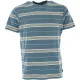 Camiseta Rip Curl Surf Revival Stripe Aguamarina Hombre
