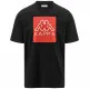 Men’s Short Sleeve T-Shirt Kappa Ediz CKD Black