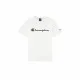 Camiseta de Manga Corta Hombre Champion Crewneck Blanco