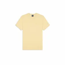 Camiseta de Manga Corta Hombre Champion Crewneck Beige