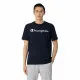 Men’s Short Sleeve T-Shirt Champion Crewneck Blue