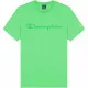 Camiseta de Manga Corta Hombre Champion Crewneck Verde