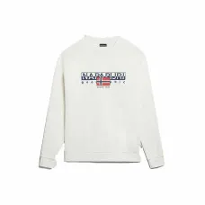 Sudadera sin Capucha Hombre Napapijri B-Aylmer C Blanco