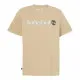 Men’s Short Sleeve T-Shirt Timberland Kennebec River Linear Logo Light brown